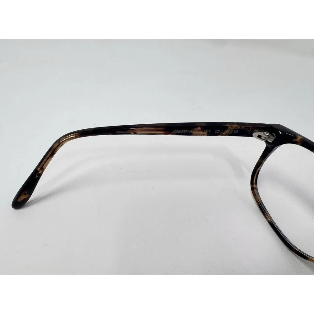 Vera Wang Gemmata WT Eyeglass Frames Only 52-16-135 Brown Tortoise